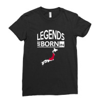 Legends Are Born In Japan Japanese Pride Birthday Ladies Fitted T-shirt | Artistshot