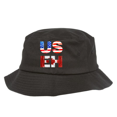 Useh America Canada Bucket Hat Designed By Sengul