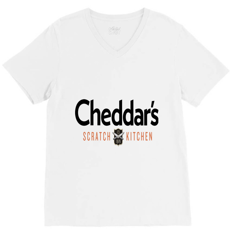 Resto, Cheddar's Scratch Kitchen V-neck Tee | Artistshot