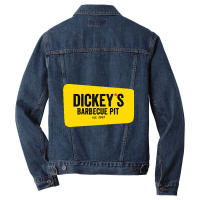 Resto, Dickey's Barbecue Pit Design Men Denim Jacket | Artistshot