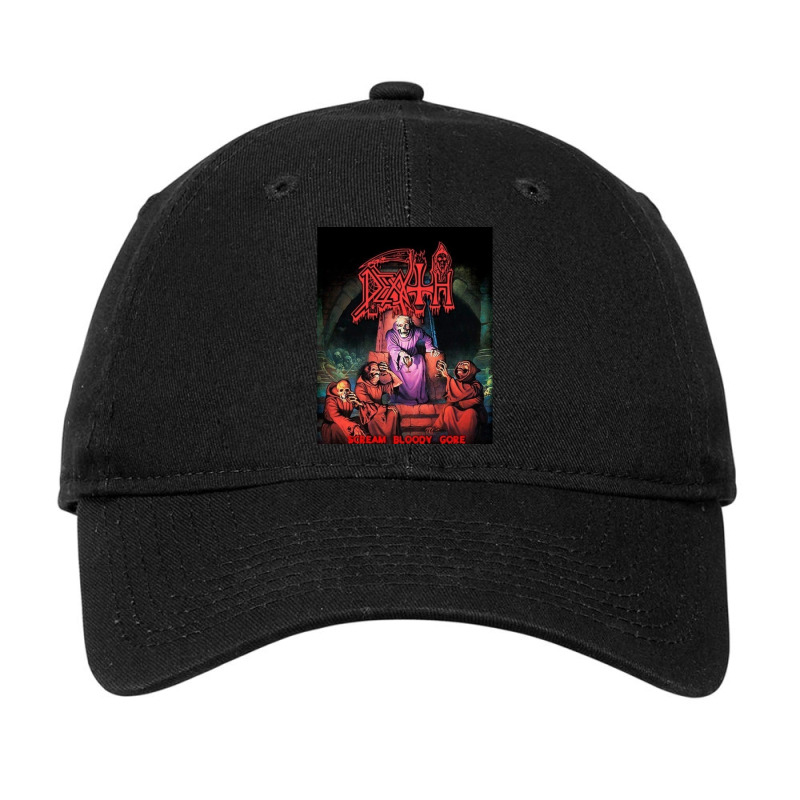 Scream Bloody Gore Adjustable Cap by NicholasRoberson | Artistshot