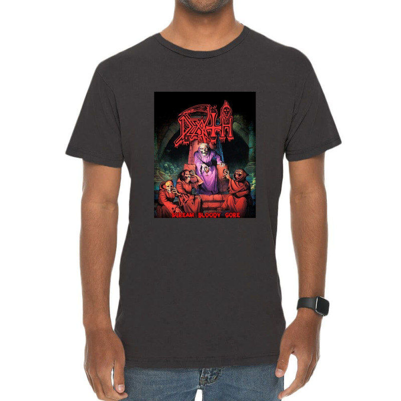 Scream Bloody Gore Vintage T-Shirt by NicholasRoberson | Artistshot