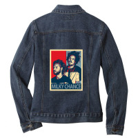 Milky Chance 1.png Ladies Denim Jacket | Artistshot