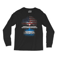 American Raised With Honduran Roots Honduras Long Sleeve Shirts | Artistshot