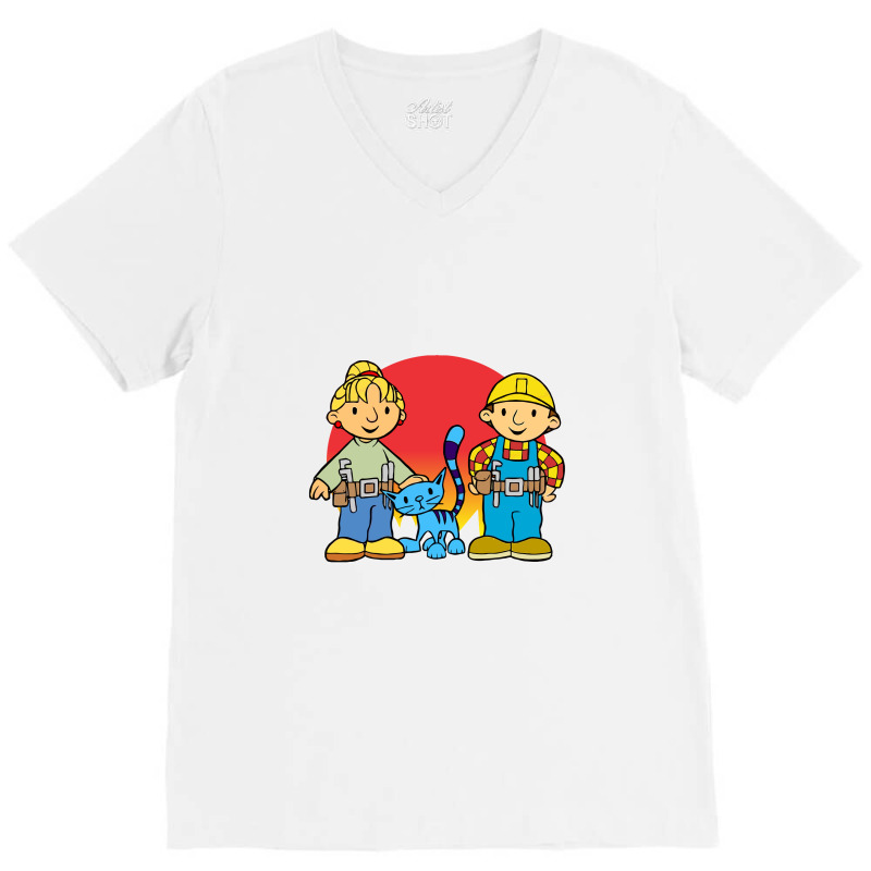 Bob The Builder V-neck Tee | Artistshot