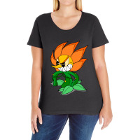 Evil Carnation Cagney Carnation Ladies Curvy T-shirt | Artistshot