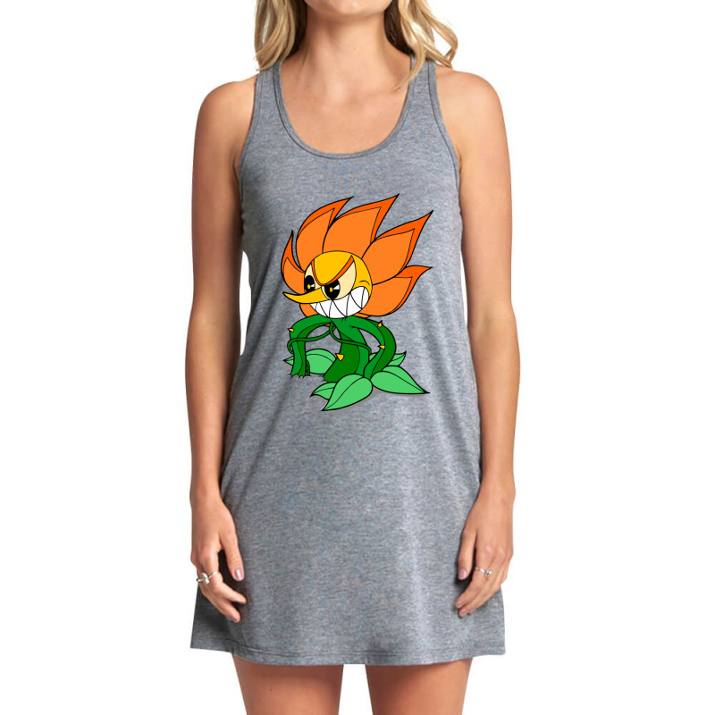 Evil Carnation Cagney Carnation Tank Dress by SidneyWerner | Artistshot