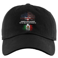 American Raised With Mexican Roots Mexico Kids Cap | Artistshot