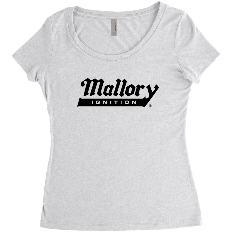 Mallory Mighty Ignition Women's Triblend Scoop T-shirt by ambrisilva | Artistshot