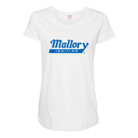 Mallory Mighty Ignition Maternity Scoop Neck T-shirt | Artistshot