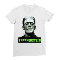 Frankenstein Monster Vintage Classic Frankenstein T Shirt Ladies Fitted T-shirt | Artistshot