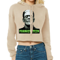 Frankenstein Monster Vintage Classic Frankenstein T Shirt Cropped Hoodie | Artistshot