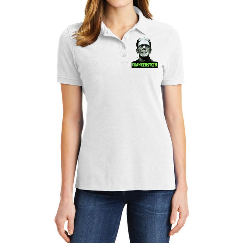 Frankenstein Monster Vintage Classic Frankenstein T Shirt Ladies Polo Shirt by cm-arts | Artistshot