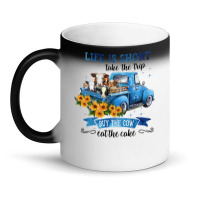 Cow Cattle Life Is Short With Cow Take The Trip 30 Heifer Magic Mug | Artistshot