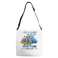 Cow Cattle Life Is Short With Cow Take The Trip 30 Heifer Adjustable Strap Totes | Artistshot