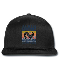 Chicken Vintage Maui Valley Isle Aloha State With Chicken Retro 143 He Printed Hat | Artistshot