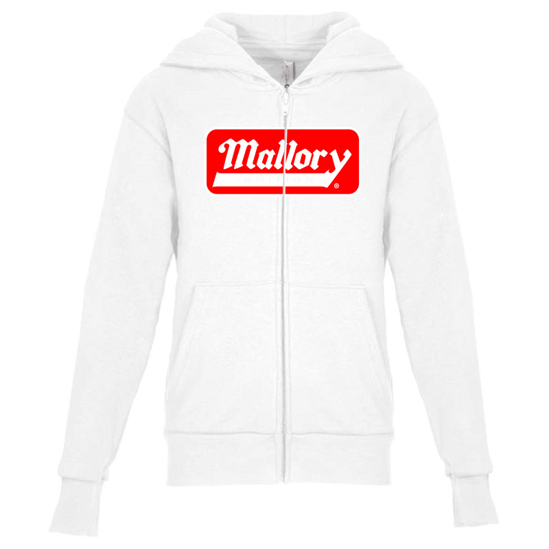 Mallory Mighty Ignition Youth Zipper Hoodie by ambrisilva | Artistshot