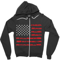 American Flag Railroad Train Zipper Hoodie | Artistshot