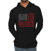 American Flag Railroad Train Lightweight Hoodie | Artistshot