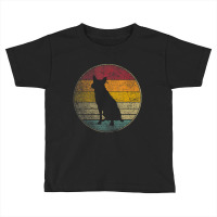 Australian Cattle Dog Gif Retro Style Vintage 70s 80s Toddler T-shirt | Artistshot