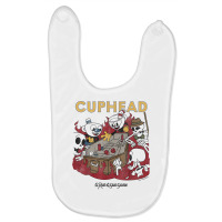 Cuphead A Run On Run Game Of Craps T Shirt Baby Bibs | Artistshot