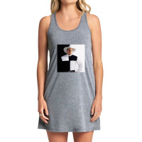 Brooks Black And White Design Tank Dress | Artistshot