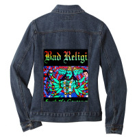 Fuck The Government Ladies Denim Jacket | Artistshot