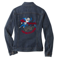 Mallory Mighty Ignition Ladies Denim Jacket | Artistshot