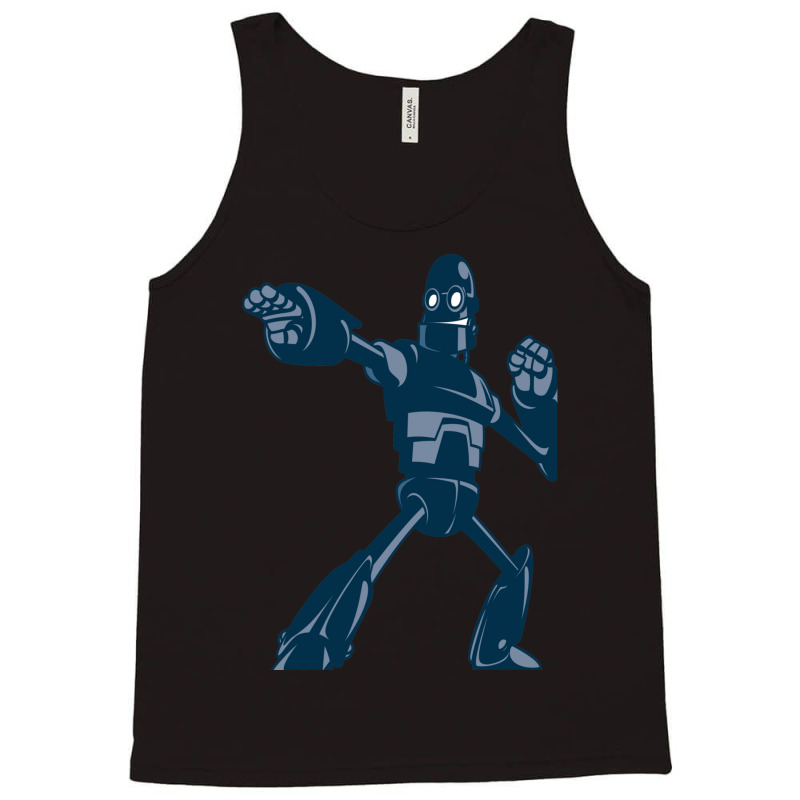 Giant Robot Cartoon Robotics Engineer I Build Robots Tank Top | Artistshot