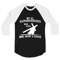 Jesus Chris Christian Gift Idea For Christians 3/4 Sleeve Shirt | Artistshot