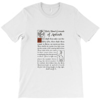 Holy Hand Grenade Script Holy Grail T-shirt | Artistshot