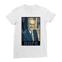 Scott Morrison - Dope - Australian Political Designs For Australians S Ladies Fitted T-shirt | Artistshot