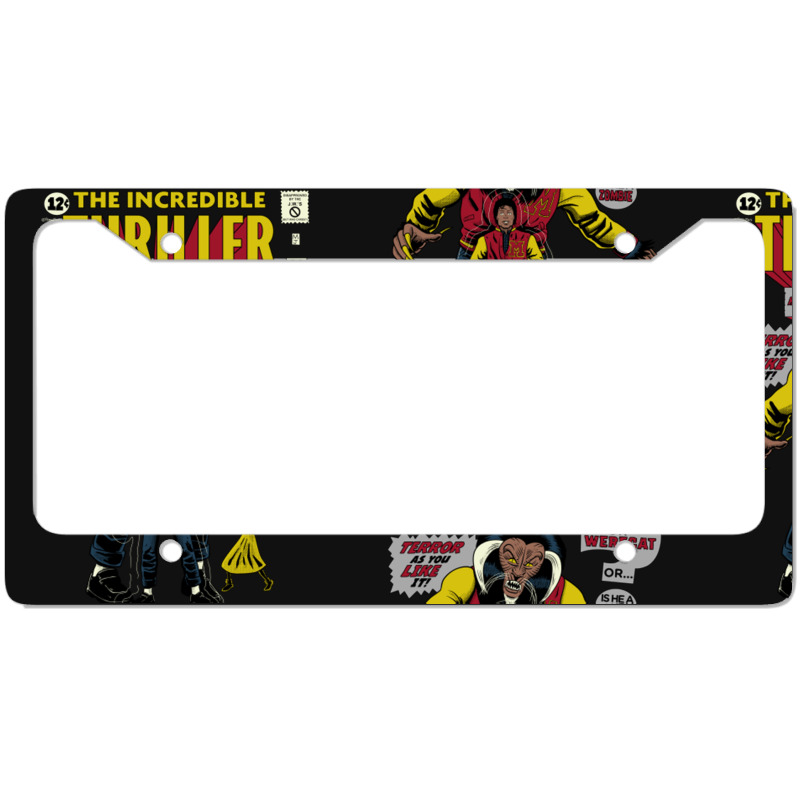 Michael Jackson The Incredible Thriller License Plate Frame By