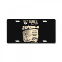 Visit Arrakis License Plate | Artistshot