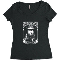 Chris Arts Stapleton Outlaws Music Tennessees Essential Whiskey Women's Triblend Scoop T-shirt | Artistshot