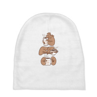 Coffee Is Vital To Me Baby Beanies | Artistshot