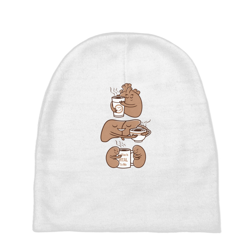 Coffee Is Vital To Me Baby Beanies by Farikha | Artistshot