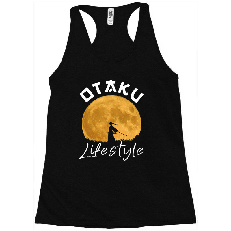 Otaku Lifestyle Nobility Samurai Gift Idea For Manga Lovers Racerback Tank by cm-arts | Artistshot