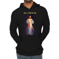 Jesus I Trust In You Divine Mercy-1mrc3 Lightweight Hoodie | Artistshot