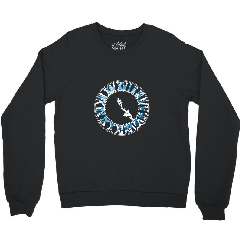 Final Fantasy - Final Hour (blue) Crewneck Sweatshirt by AubreyBarfield | Artistshot