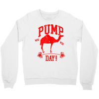 Funny Pump Day Hump Day Camel Weight Lifting Training Gym Tank Top Crewneck Sweatshirt | Artistshot