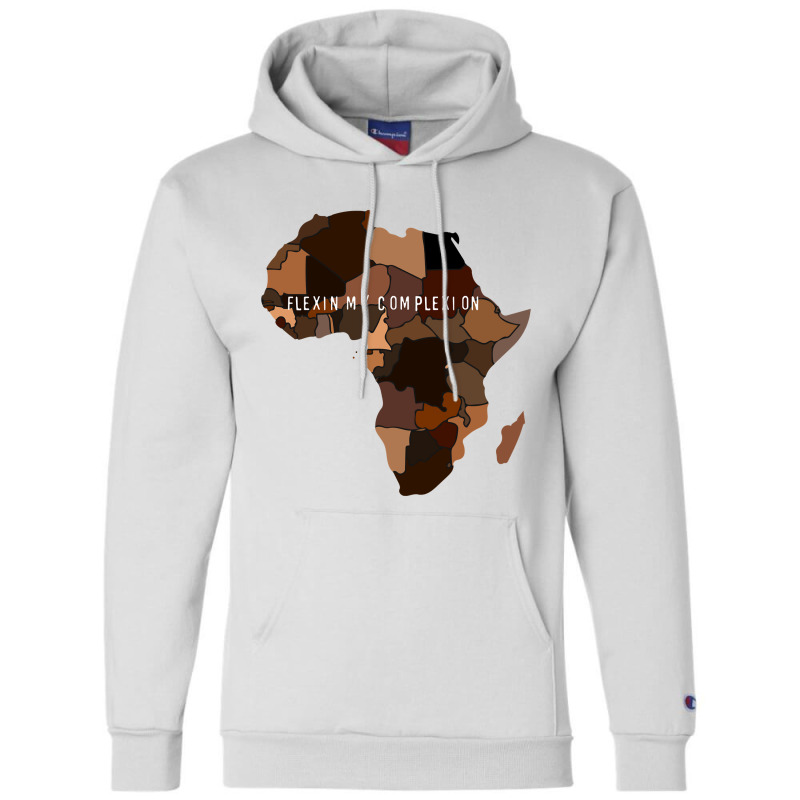 Flexin My Complexion Classic Champion Hoodie | Artistshot