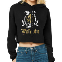 Paladin Class Dungeons And Rpg Dragons Cropped Hoodie | Artistshot