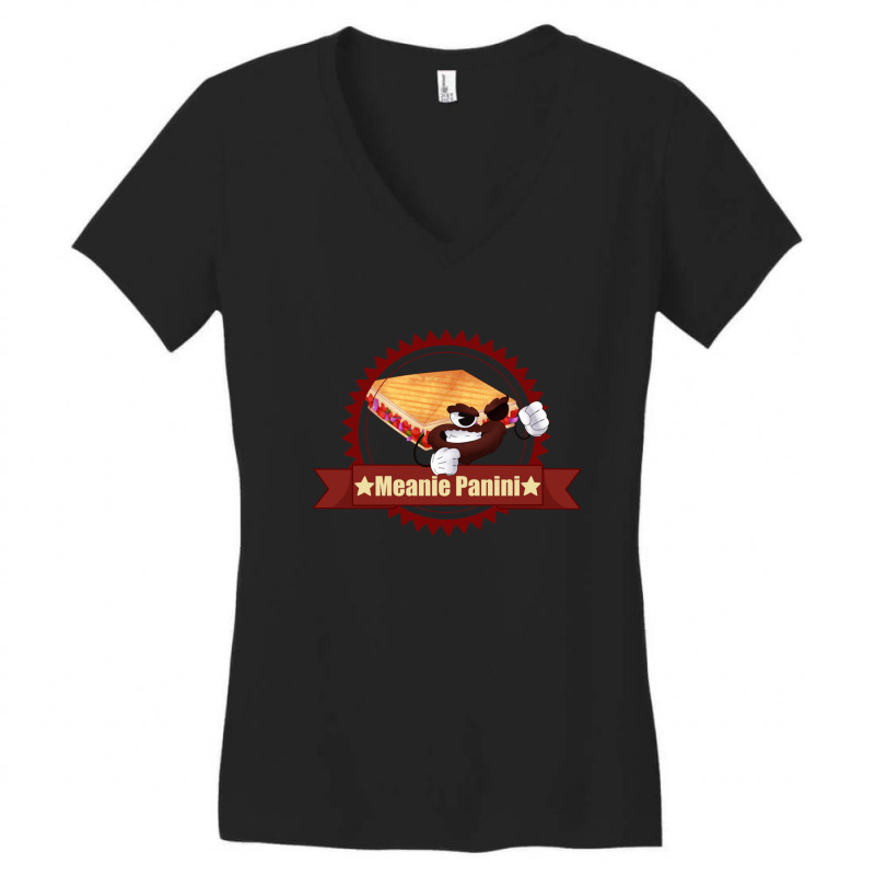 Meanie Panini Women's V-Neck T-Shirt by cm-arts | Artistshot