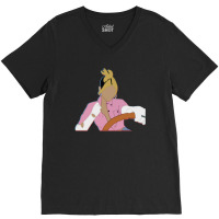 Future Nostalgia Art Classic V-neck Tee | Artistshot