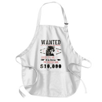 Daisy Domergue (domengre) Wanted Poster, Distressed Medium-length Apron | Artistshot