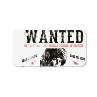 Daisy Domergue (domengre) Wanted Poster, Distressed Bicycle License Plate | Artistshot