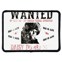 Daisy Domergue (domengre) Wanted Poster, Distressed Rectangle Patch | Artistshot