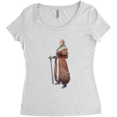 Brantyn Morne Women's Triblend Scoop T-shirt Designed By Ralynstore