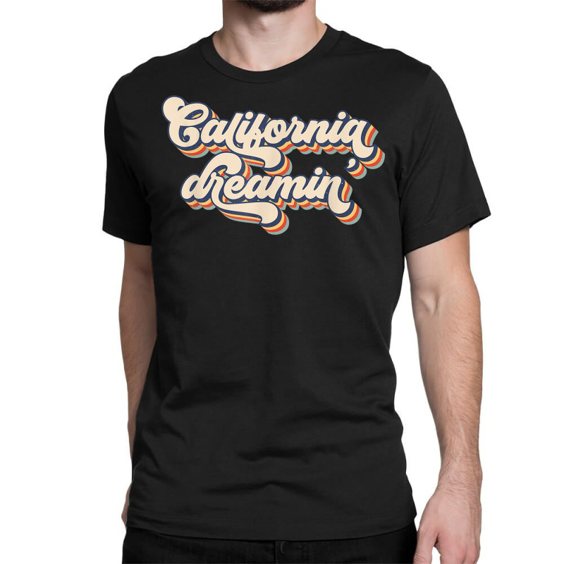 Retro Sunset California Dreamin T Shirt Classic T-shirt by cm-arts | Artistshot